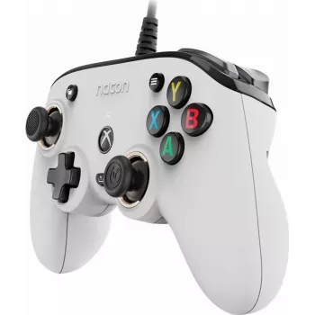 Nacon Compact Pro káblový ovládač pre Xbox Series X|S, Xbox One a PC - biela