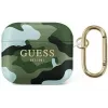 Guess GUA3UCAMA Camo Collection ochranné puzdro pre Apple AirPods 3. generácie - zelené/khaki