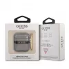 Guess GUA2HHTSK puzdro na AirPods 1/2 čierne Strap Collection