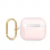 Guess GUA3HHTSP Strap Collection silikónové puzdro pre AirPods 3 - ružové