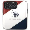 U.S. POLO ASSN. USHCP14XPSO3 Tricolor Embossed puzdro pre iPhone 14 Pro Max 6,7