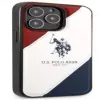 U.S. POLO ASSN. USHCP14XPSO3 Tricolor Embossed puzdro pre iPhone 14 Pro Max 6,7
