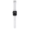 Karl Lagerfeld 3D Rubber Karl Head náramok pre Apple Watch 38/40/41mm biely