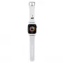 Karl Lagerfeld 3D Rubber Karl Head náramok pre Apple Watch 38/40/41mm biely