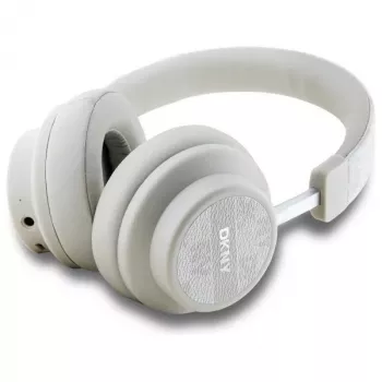 DKNY DKBHM2PCSHLP Bluetooth slúchadlá cez uši s perlovým károvaným vzorom