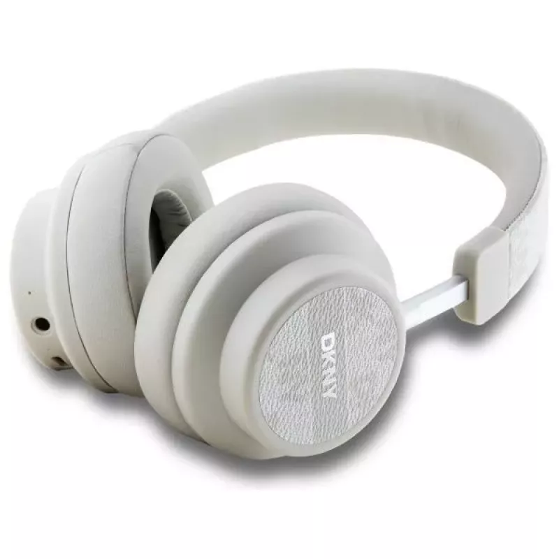 DKNY DKBHM2PCSHLP Bluetooth slúchadlá cez uši s perlovým károvaným vzorom