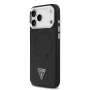 Guess puzdro Triangle Logo MagSafe pre iPhone 17 Pro Max (čierne)
