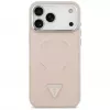 Guess puzdro Triangle Logo MagSafe pre iPhone 17 Pro (ružové)