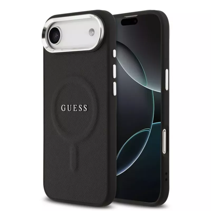 Guess puzdro Classic Logo MagSafe pre iPhone Air - čierne