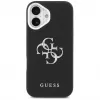 Guess Grained Big 4G Classic Logo puzdro pre iPhone 17, čierna