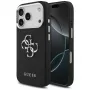 Guess Grained Big 4G Classic Logo puzdro pre Apple iPhone 17 Pro, čierna