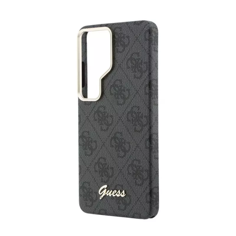 Guess 4G Script MagSafe puzdro pre Samsung Galaxy S26 Ultra (čierna)