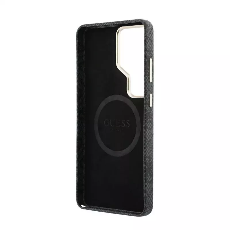 Guess 4G Script MagSafe puzdro pre Samsung Galaxy S26 Ultra (čierna)