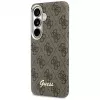 Guess 4G Script MagSafe puzdro pre Samsung Galaxy S26 (hnedá)