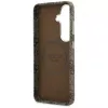Guess 4G Script MagSafe puzdro pre Samsung Galaxy S26 (hnedá)