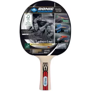 Donic Schildkröt Legends 900 pingpongová raketa čierna/červená drevo