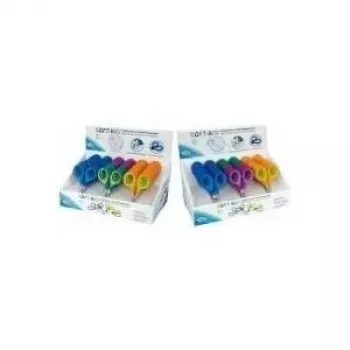 WEDO Soft-Kid tvorivé nožnice špicaté 115 mm pravácke nerezová oceľ display
