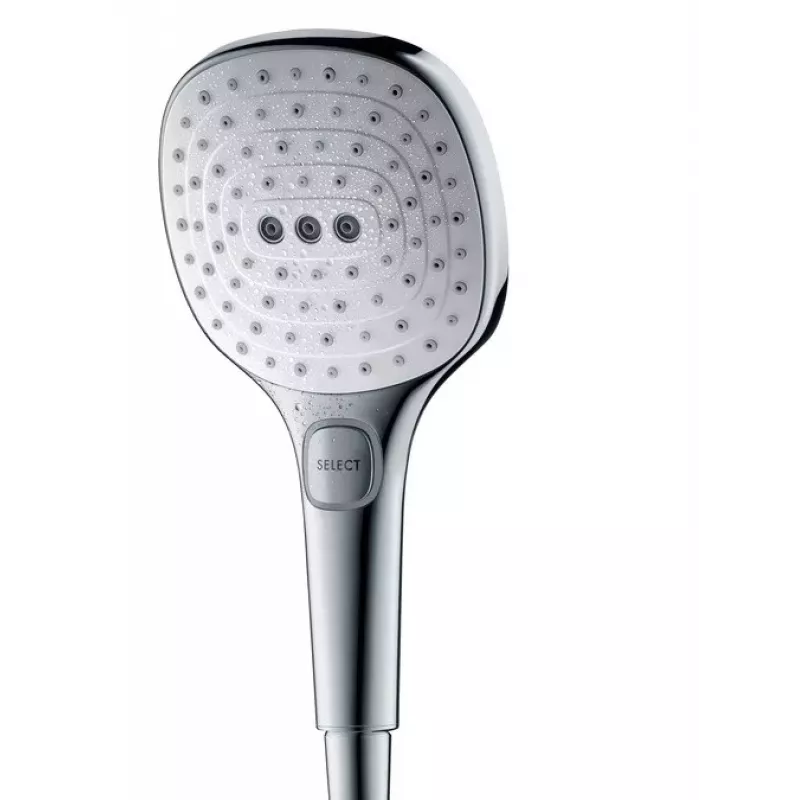 Hansgrohe Raindance Select E 120 3 režimy sprchovania EcoSmart ručná sprcha chróm 26521000