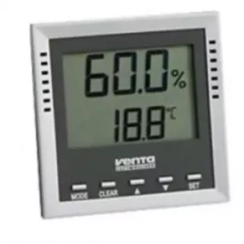 Venta digitálny hygrometer - obdĺžnikový - 105 mm - 25 mm - 102 mm - 170 mm