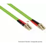 GoodConnections Alcasa LW-810LS5 optický patch kábel 10 m OM5 LSZH LC-SC zelený