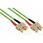 GoodConnections LW-810SC5 optický patch kábel 10 m OM5 SC/SC zelený