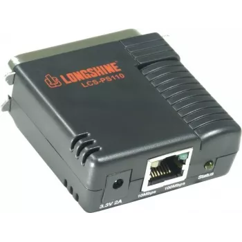 Longshine LCS-PS110-A tlačový server 10/100 Mbps 1x paralelný port
