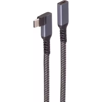 ShiverPeaks BS14-74016 USB 3.2 Gen 2 USB-C kábel 1,5 m čierna/biela