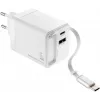 TROIKA POWER PULL 35 auto nabíjačka 35W USB-C PD & USB-A QC 3.0 biela (CHA35/WH)