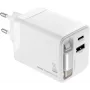 TROIKA POWER PULL 35 auto nabíjačka 35W USB-C PD & USB-A QC 3.0 biela (CHA35/WH)