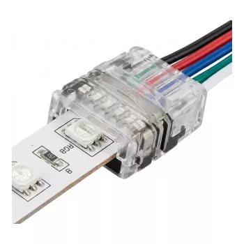 Synergy 21 LED FLEX Strip Easy Connect Strip to Wire 12mm RGB-W konektor