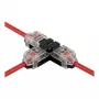 Synergy 21 LED FLEX Strip Easy Connect T-Shape konektor pre 1-linku číry