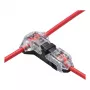 Synergy 21 LED FLEX Strip Easy Connect T-Shape konektor pre 1 linku, červený