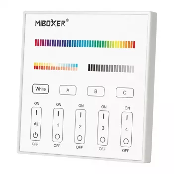Miboxer LED Smart DALI 3 v 1 dotykový panel DT8 (DP3S)