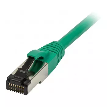 Synergy21 patch kábel RJ45, CAT8.1 2000MHz, 1,0m, zelený, S-STP (S/FTP), TPE/LSZH (SuperFlex), AWG26