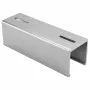Synergy 21 ALU052 rovný konektor pre LED U-profil - strieborný