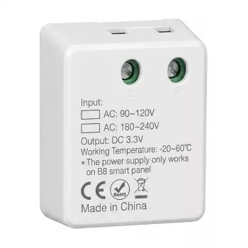SYNERGY21 Smart Panel B8 LED diaľkový ovládač s napájacím zdrojom pre MiLight/MiBoxer (PER1)