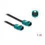 Delock kábel Mini FAKRA Z dual plug na FAKRA Z dual plug, 0,2 m