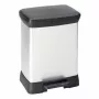 CURVER Deco Bin 30L pedálový odpadkový kôš Metallic Silver