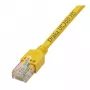 EFB-Elektronik RJ45 patch kábel Cat.5e SF/UTP LSZH Draka UC300 TM11 žltý 0,15m