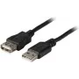 EFB-Elektronik USB 2.0 predlžovací kábel A-A konektor samec na konektor samica 0,5m čierny Classic