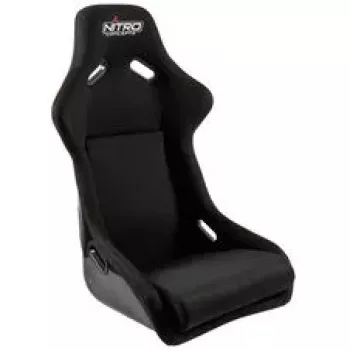 Nitro Concepts R300 EVO herná stolička so škrupinovým sedadlom, čierna
