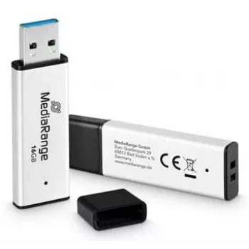 MEDIARANGE MR1899 USB 3.2 16GB pamäťový flash disk strieborný