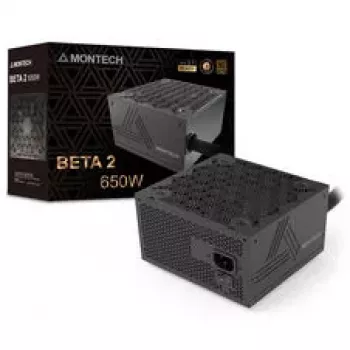 Montech BETA 2 80 PLUS Bronze napájací zdroj, ATX 3.1 - 650 Watt, čierny