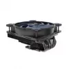 Akasa ALUCIA H6L M2 Low-Profile CPU chladič – 120 mm, čierny/modrý