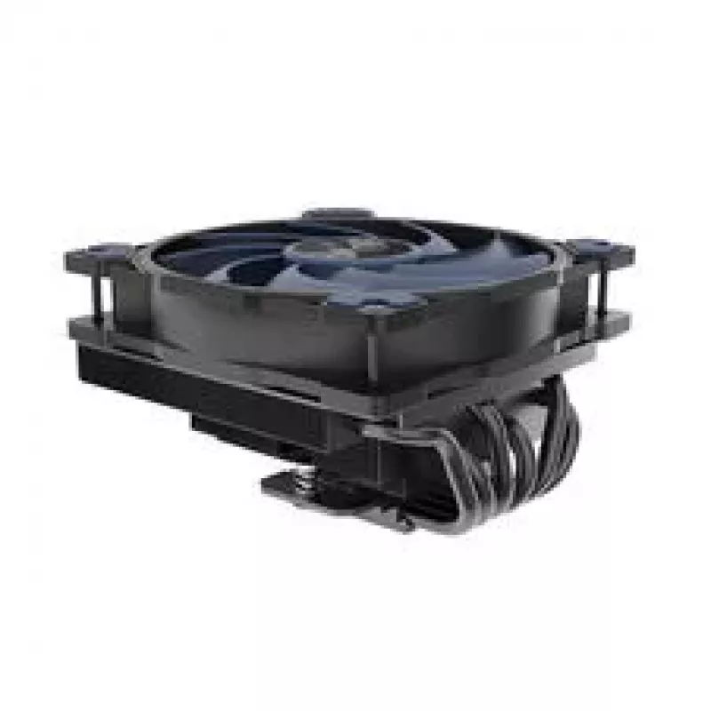 Akasa ALUCIA H6L M2 Low-Profile CPU chladič – 120 mm, čierny/modrý