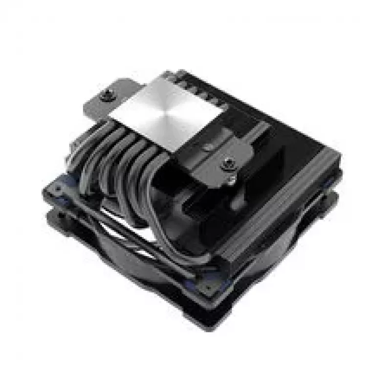 Akasa ALUCIA H6L M2 Low-Profile CPU chladič – 120 mm, čierny/modrý