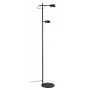Luca Podlahové LED svietidlo, 2x4W, Čierne