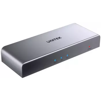 UNITEK HDMI rozbočovač 1 vstup 2 výstupy 4K 60Hz