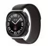 Tech-Protect Nylon náramok pre Samsung Galaxy Watch Ultra (47mm) - čierny/oranžový