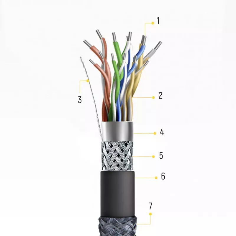 Wozinsky USB-C na USB-A kábel 1 m strieborný pletený nylon